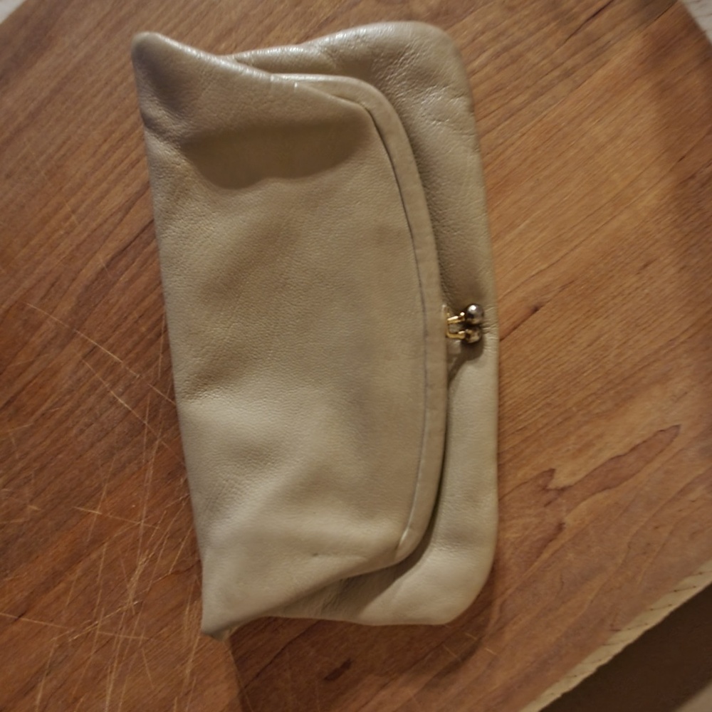 Vintage “St. Thomas” evening fold over clutch bag mid-20th century